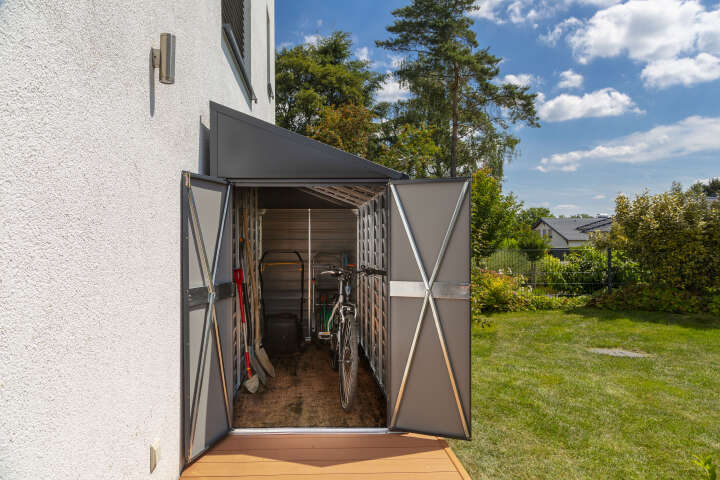 SPACEMAKER Anlehngerätehaus